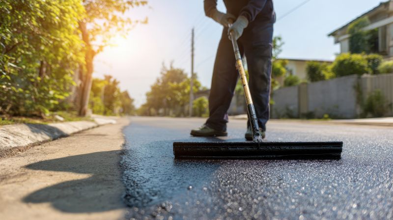 Summer Asphalt Sealing